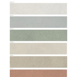 Πλακάκι Geology Ghiaia 60Χ120 Rettificato Γκρι Ματ